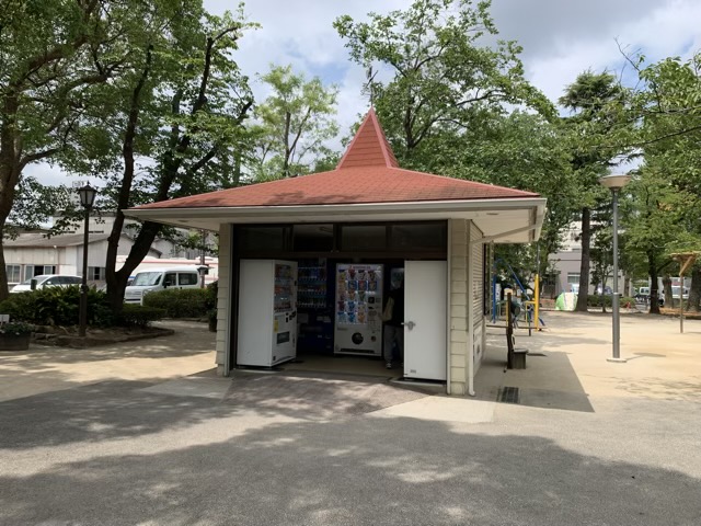 江戸川区親水公園水遊び